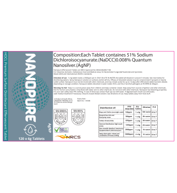 Nanopure | Hospital-Grade Surface Disinfectant for Home and Industry