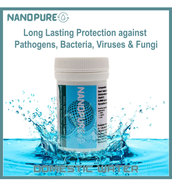 Water Disinfectant Tablets - Nanopure Domestic Water Purification Solution