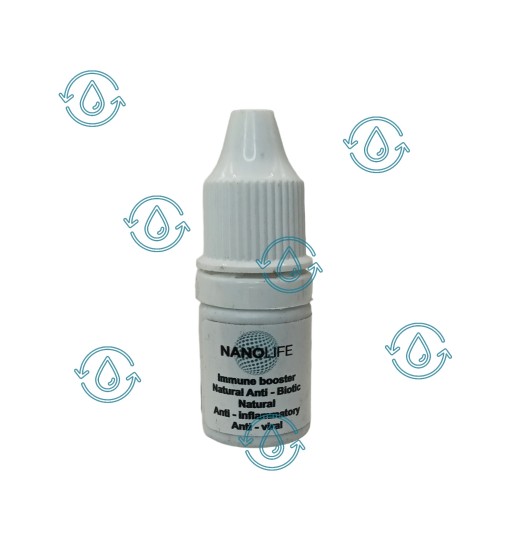 Nanolife Nano Silver AG+ Drops - Natural Immune Booster"