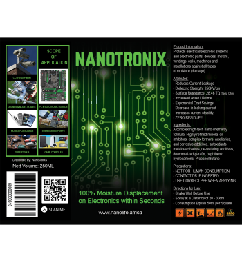 Nanotronix - 100% Moisture Displacement in Seconds