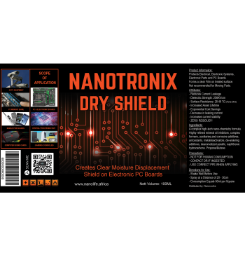 Nanotronix Dry Shield - 100% Moisture Displacement in Seconds
