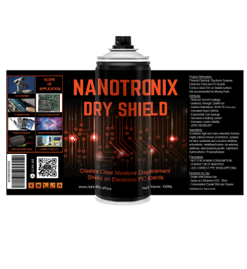 Nanotronix Dry Shield - 100% Moisture Displacement in Seconds