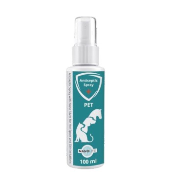 Nanolife Health Pet Antiseptic Spray with Infused NanoSilver - Nanolife Health - Pure and Natural